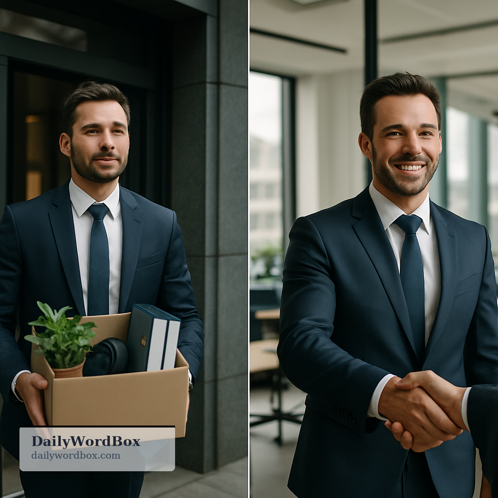 land on your feet: To quickly find a new opportunity or success after losing something, such as a job or relationship.