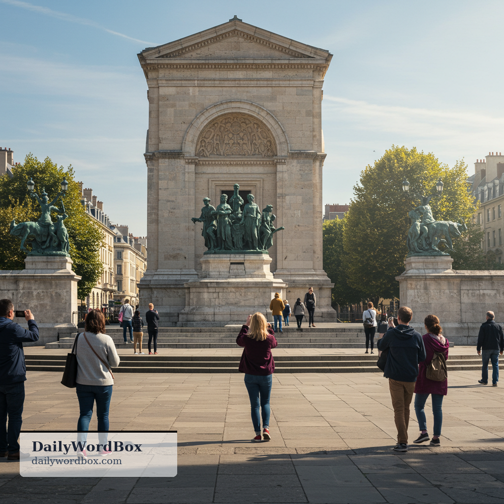 landmark: a place that is historically, culturally, or architecturally important and often visited by many people