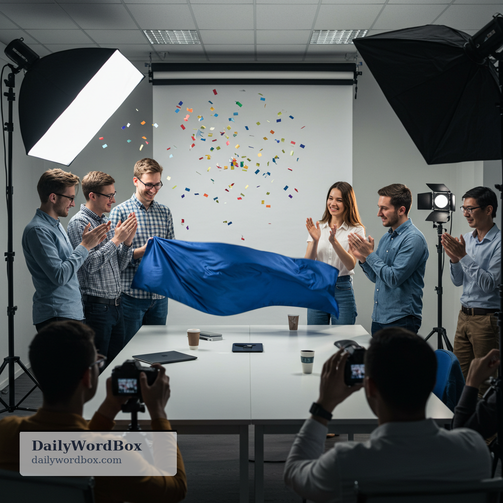 launch a product: to introduce a new product to the market and start selling/promoting it