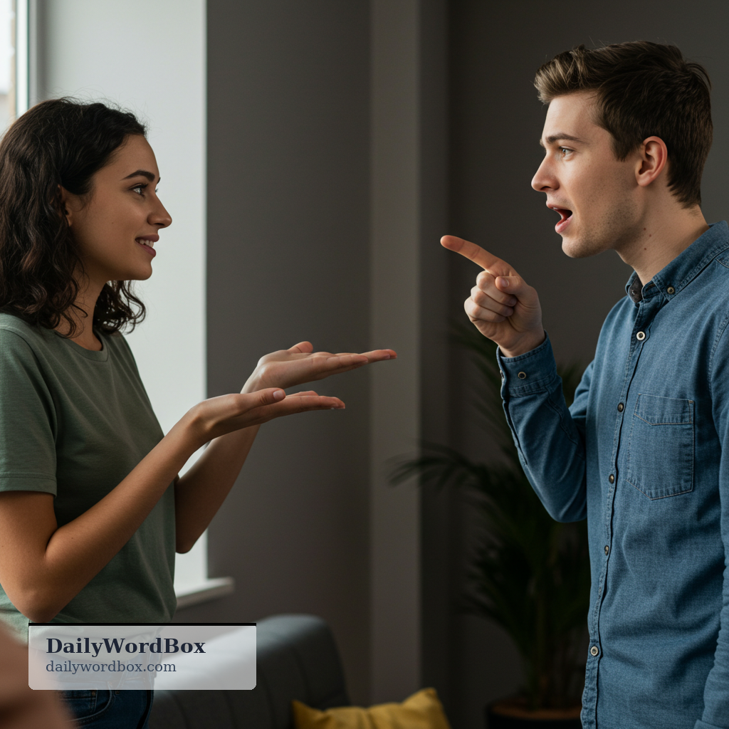 lay off: (Informal) Used to tell someone to stop bothering or criticizing someone.