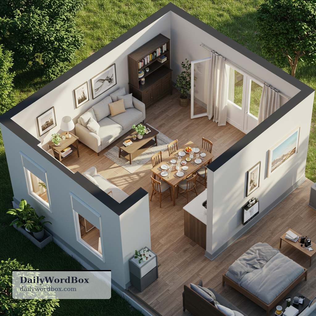 layout: the planned arrangement of rooms, furniture, or spaces within a building or area