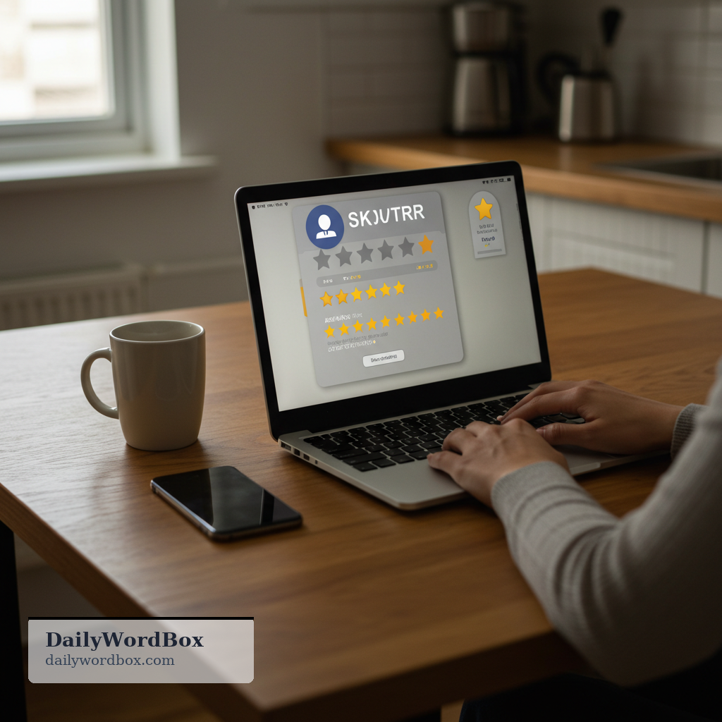 leave a review: to write and submit your opinion or rating about a product, service, place, or experience