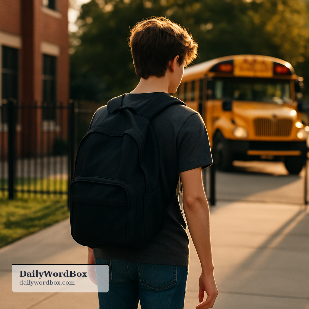 leave school: to stop attending school permanently (finish or drop out), usually because you are moving on to work, training…