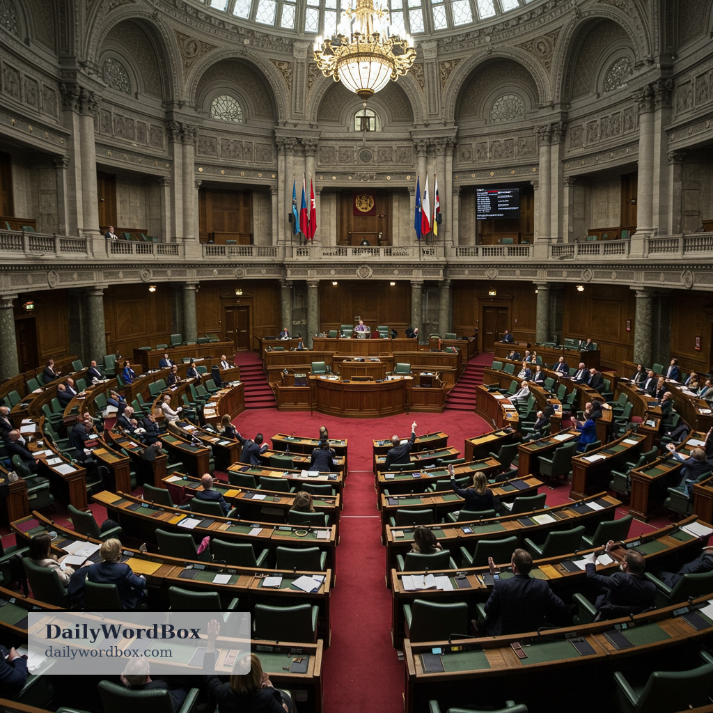 legislature: The official law-making body of a country, state, or region.