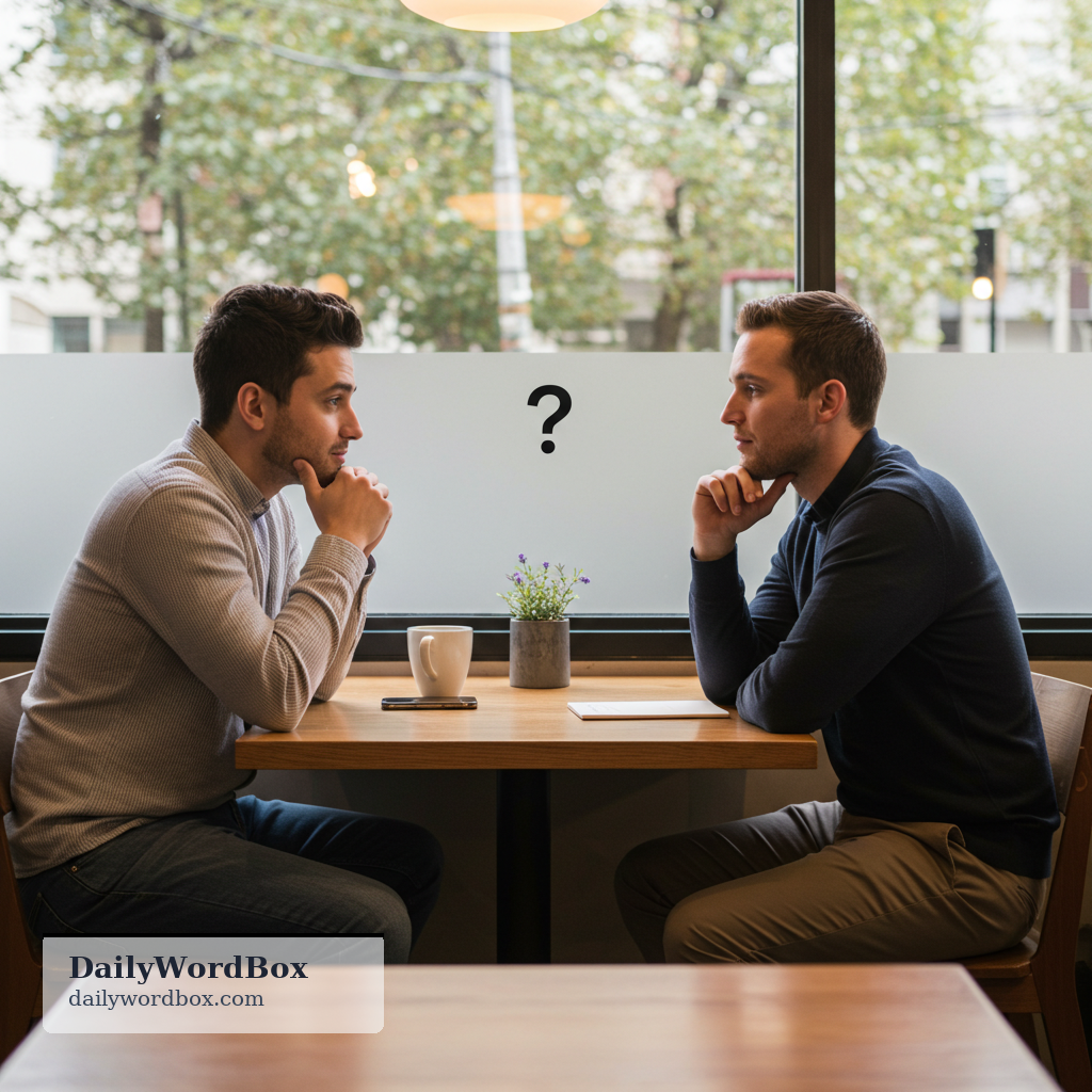 Let me ask you this: Used to introduce a direct question, often a serious, important, or challenging one, or to get straight…