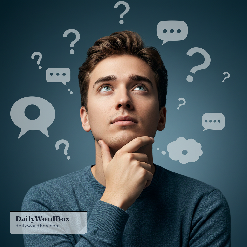 Let me think.: Used to indicate that one needs a moment to consider or ponder something before giving an answer or making a…