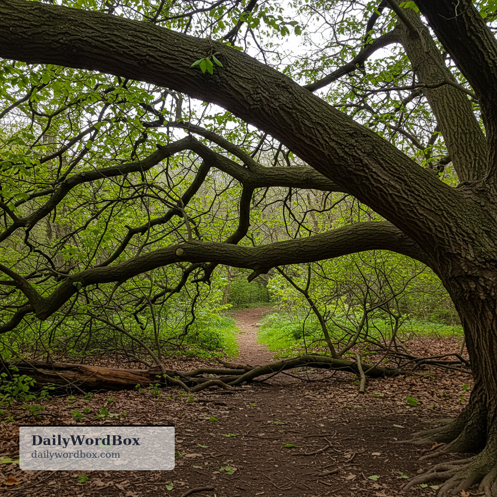 limb: a large branch of a tree