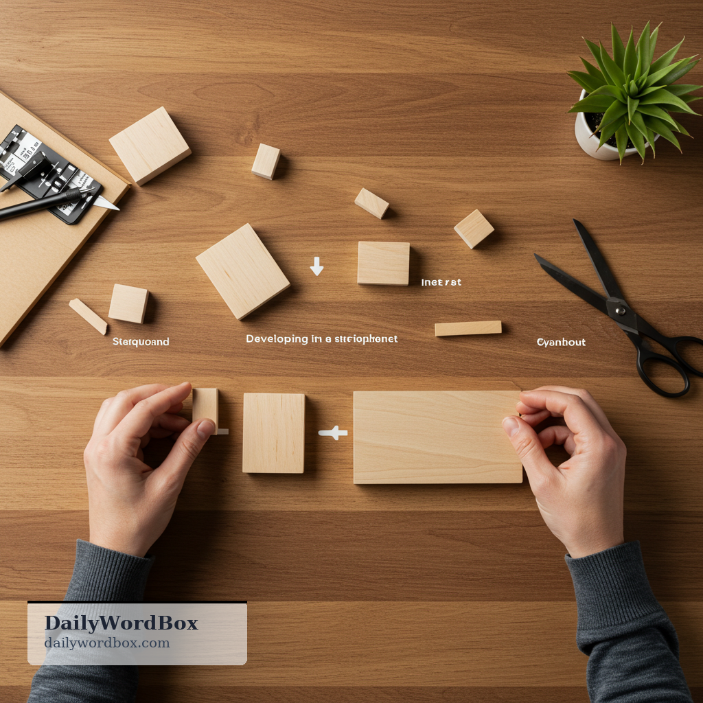 linear: Developing in a straightforward, step-by-step sequence without branching.