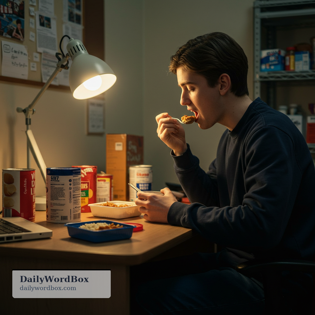 live on: to eat mostly one type of food, especially because little else is available