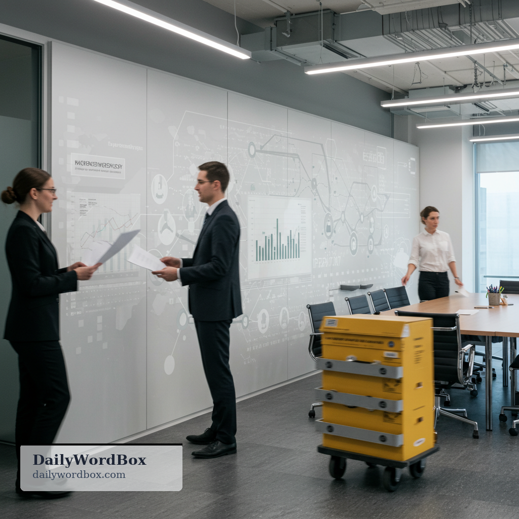machinery: the systems and processes that make an organization or activity work