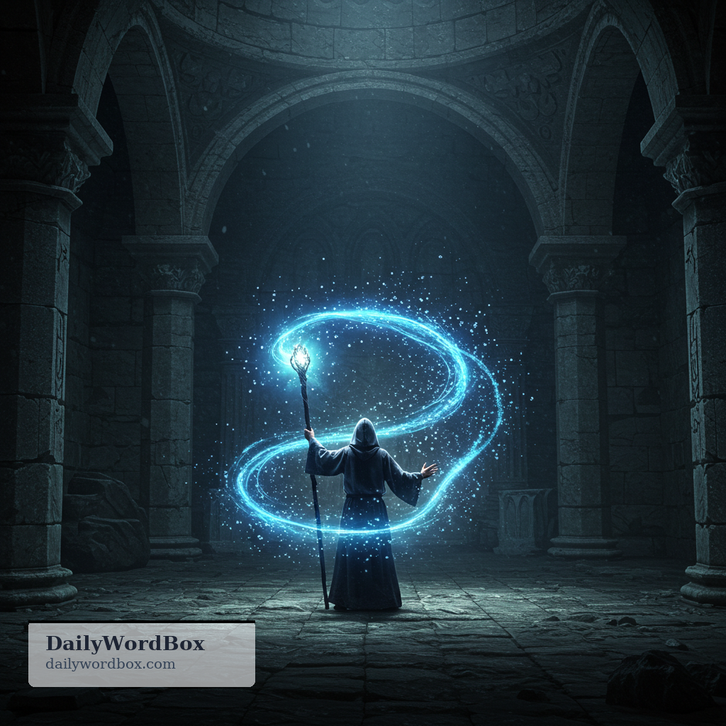 magical: Related to or involving magic in stories, myths, or fantasy (such as spells or supernatural powers).