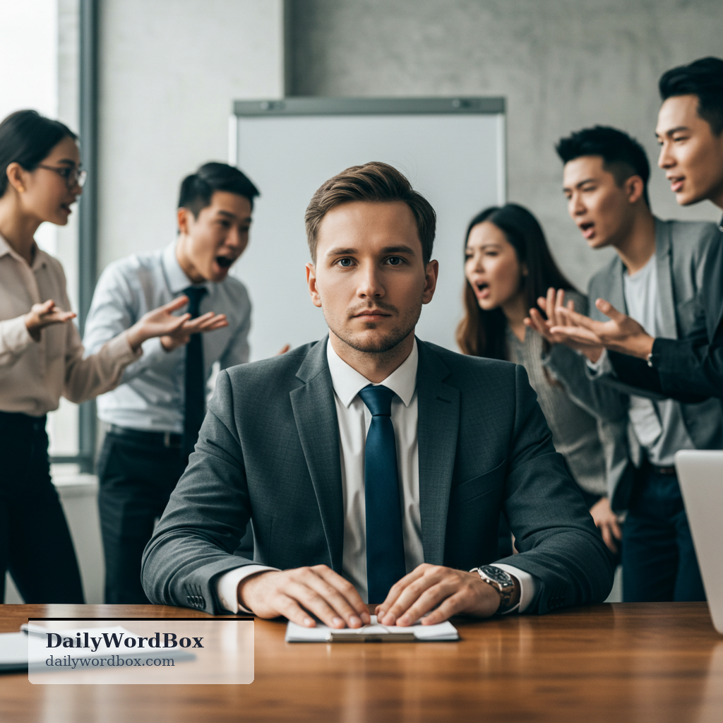 maintain composure: To remain calm, self-controlled, and in charge of one's feelings, especially in a difficult or stressful…