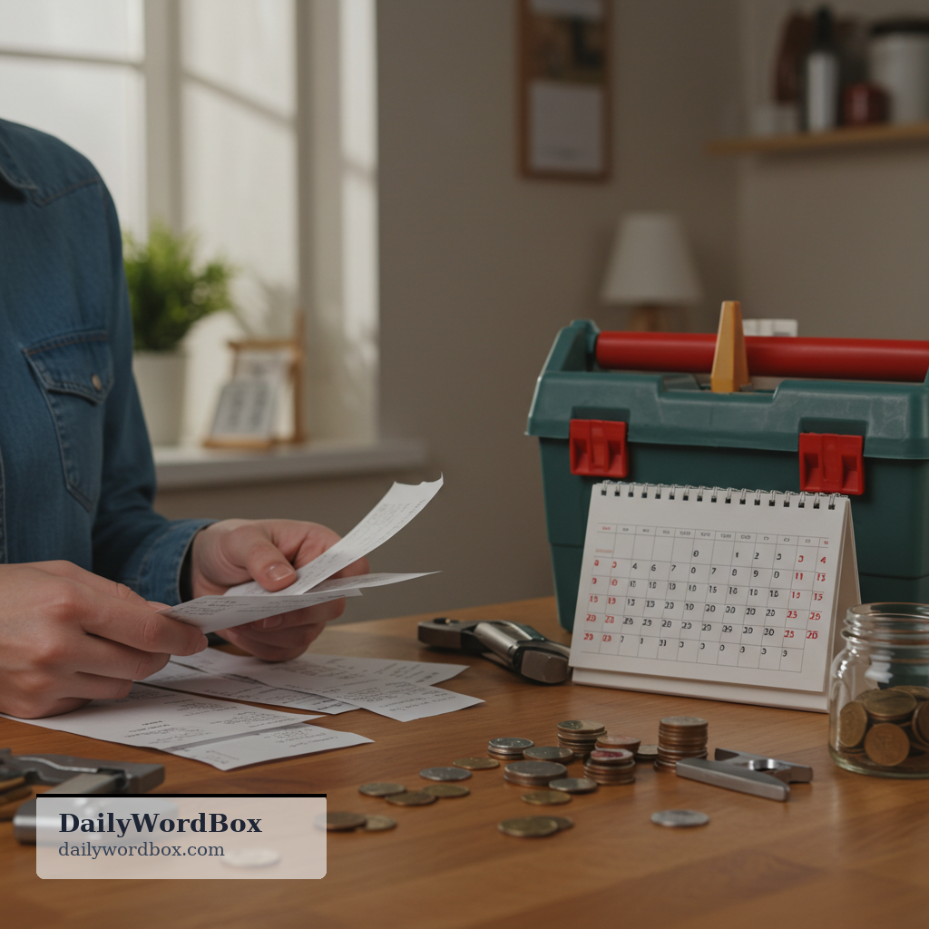 maintenance: the ongoing costs or resources needed to keep something operating or in good condition