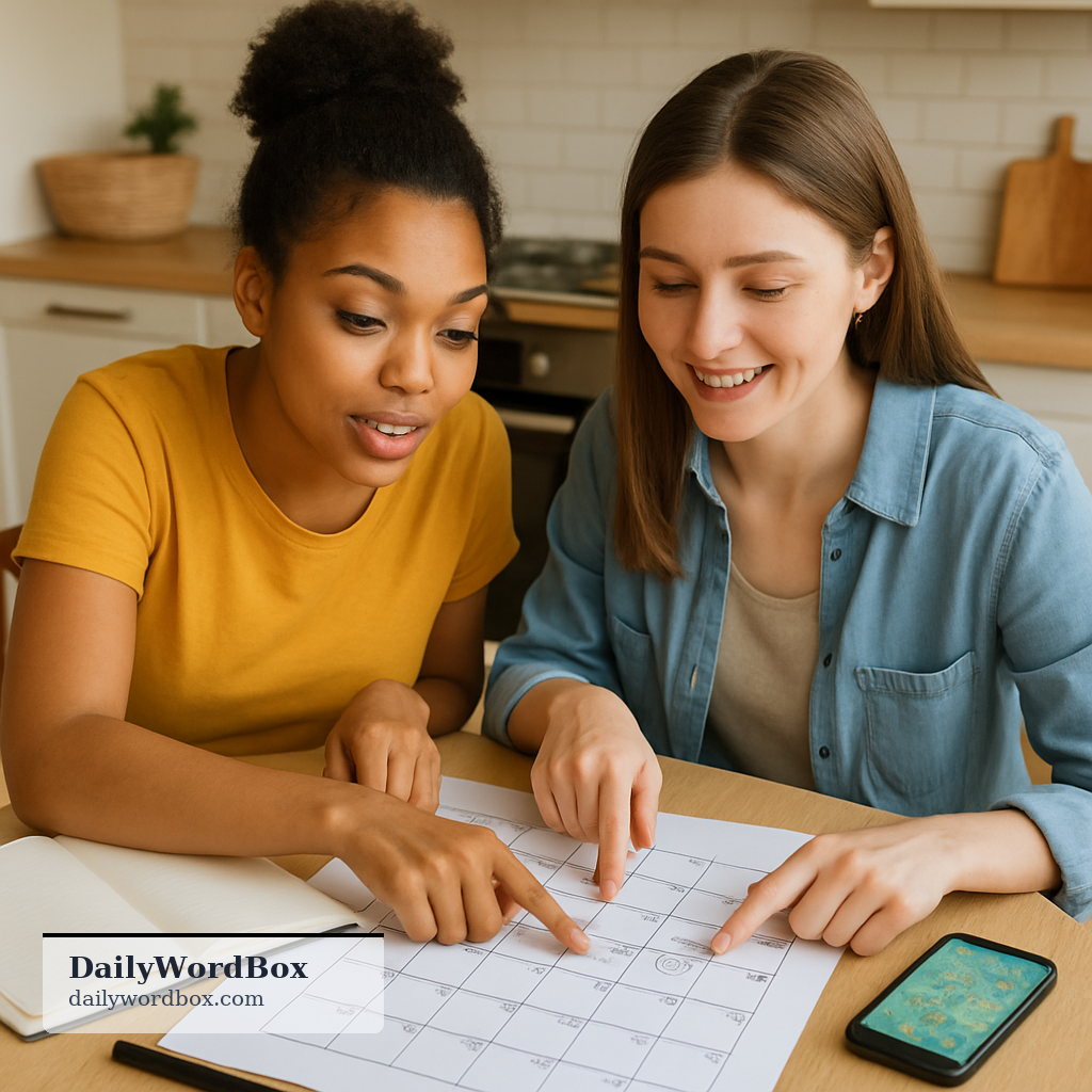 make a plan: to decide in advance what you will do and how you will do it