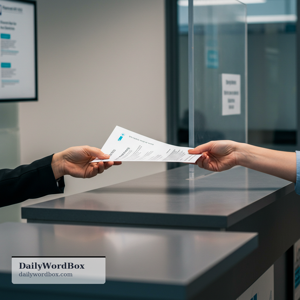 make a request: to ask formally for something, especially through an official process