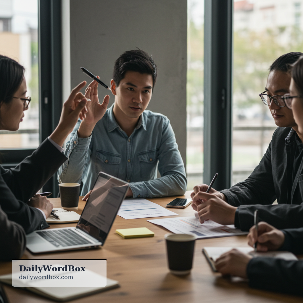 make a suggestion: to propose an idea or possible plan for others to consider
