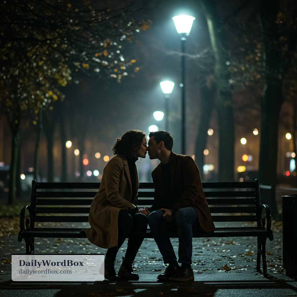make out: to kiss someone passionately for a period of time