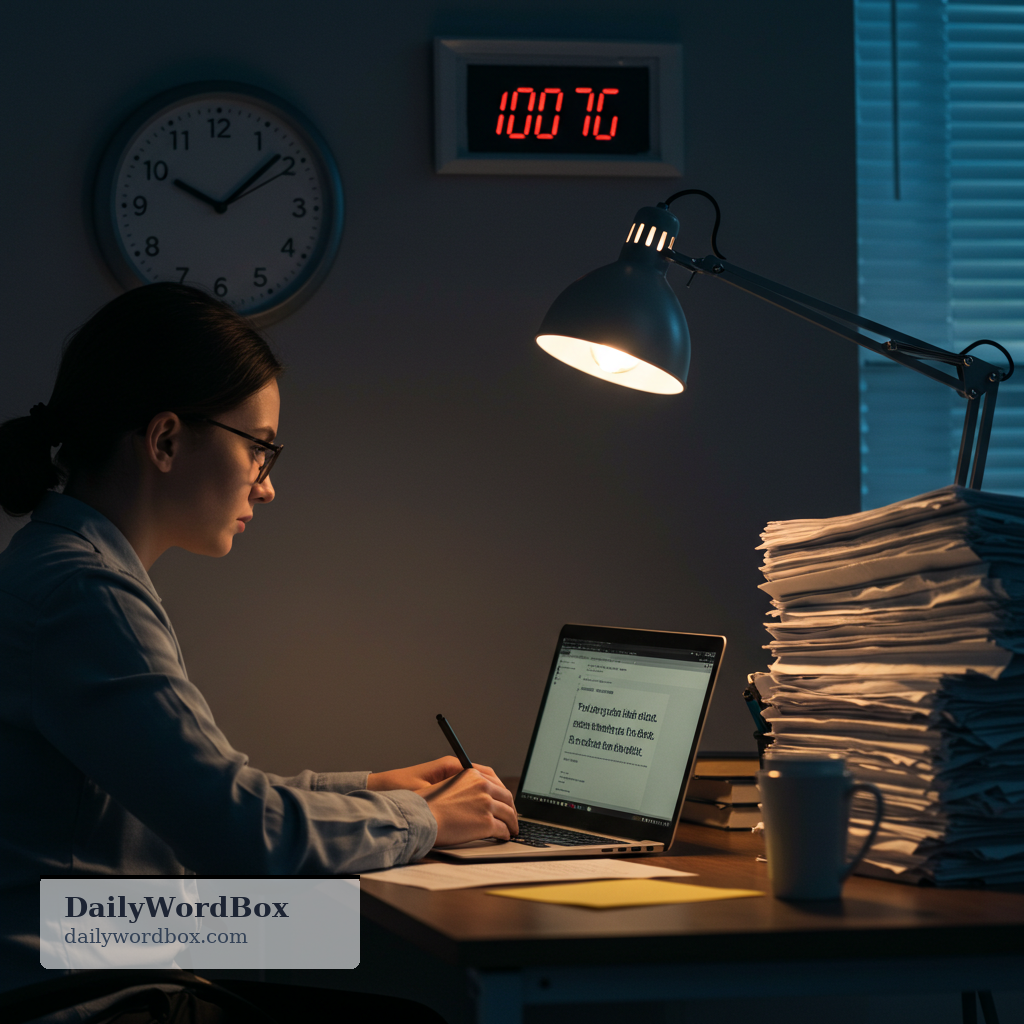 make up for: to do extra work or spend extra time because some time was lost or work was not done earlier