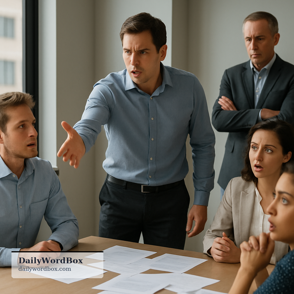 make waves: To cause trouble or discomfort by challenging what others want or expect, especially in a group or workplace.