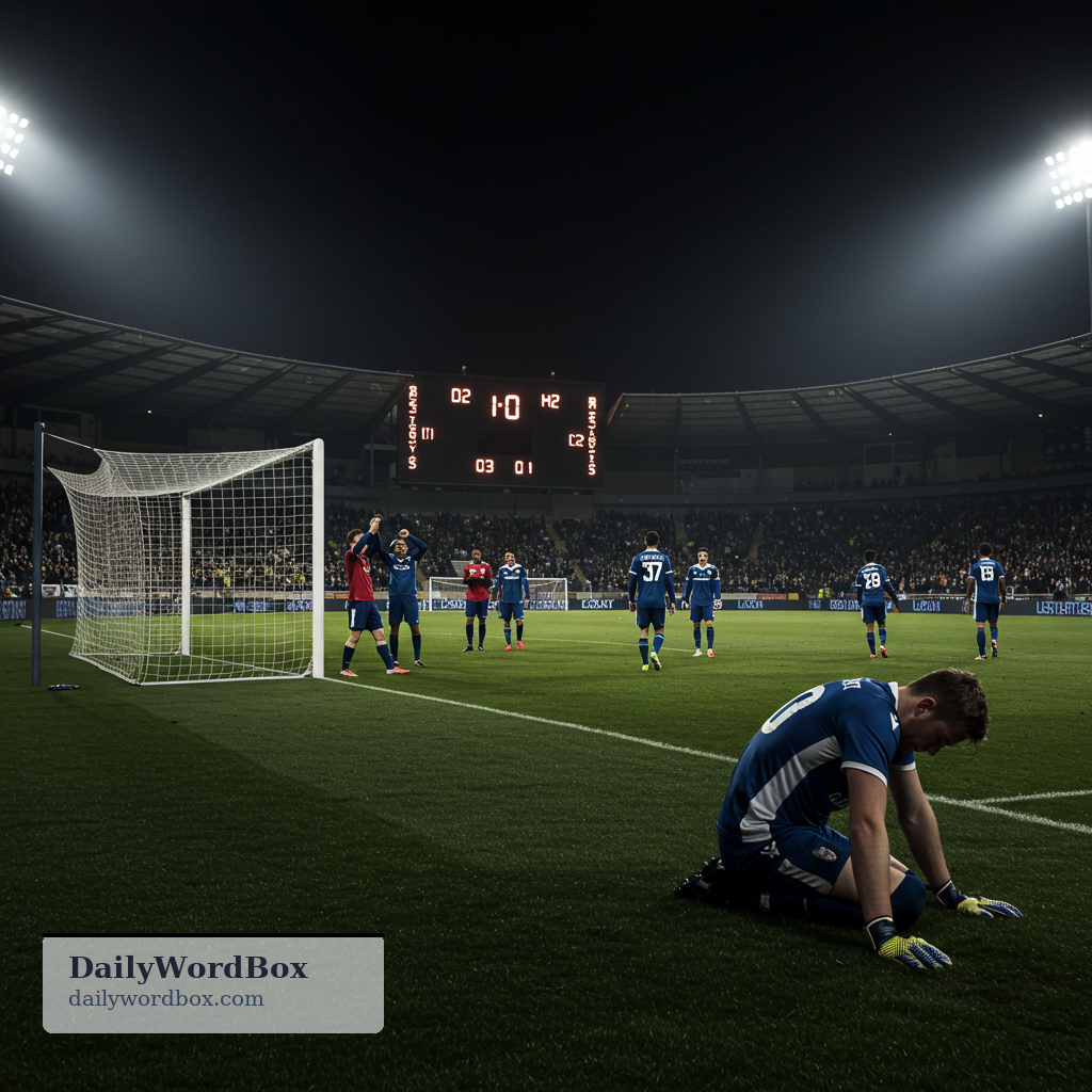 massacre: a very heavy defeat in a sport or competition (informal)