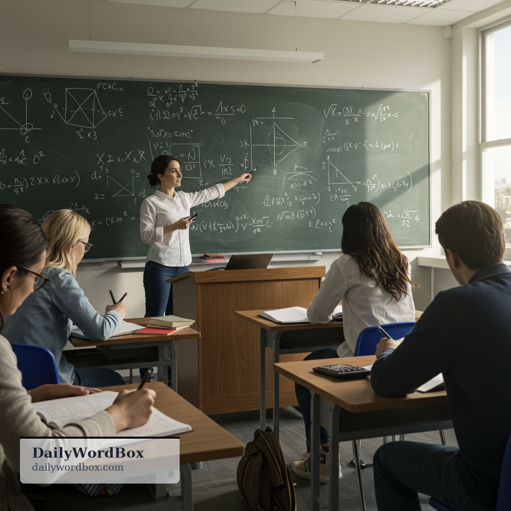 mathematical: Related to mathematics as a subject or field of study.