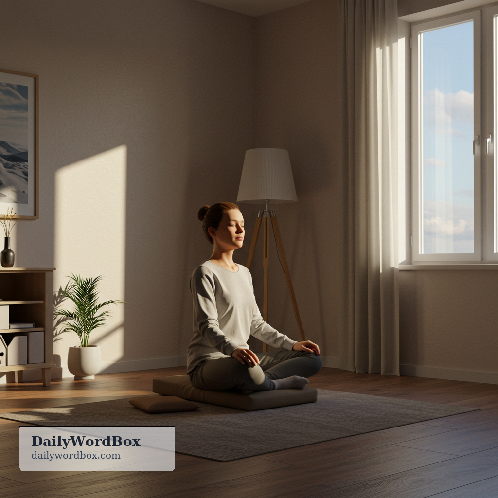 meditation: a practice of focusing the mind to achieve calmness, clarity, or awareness