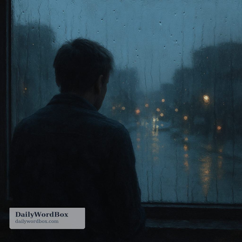 melancholy: a quiet, lasting feeling of sadness and pensiveness