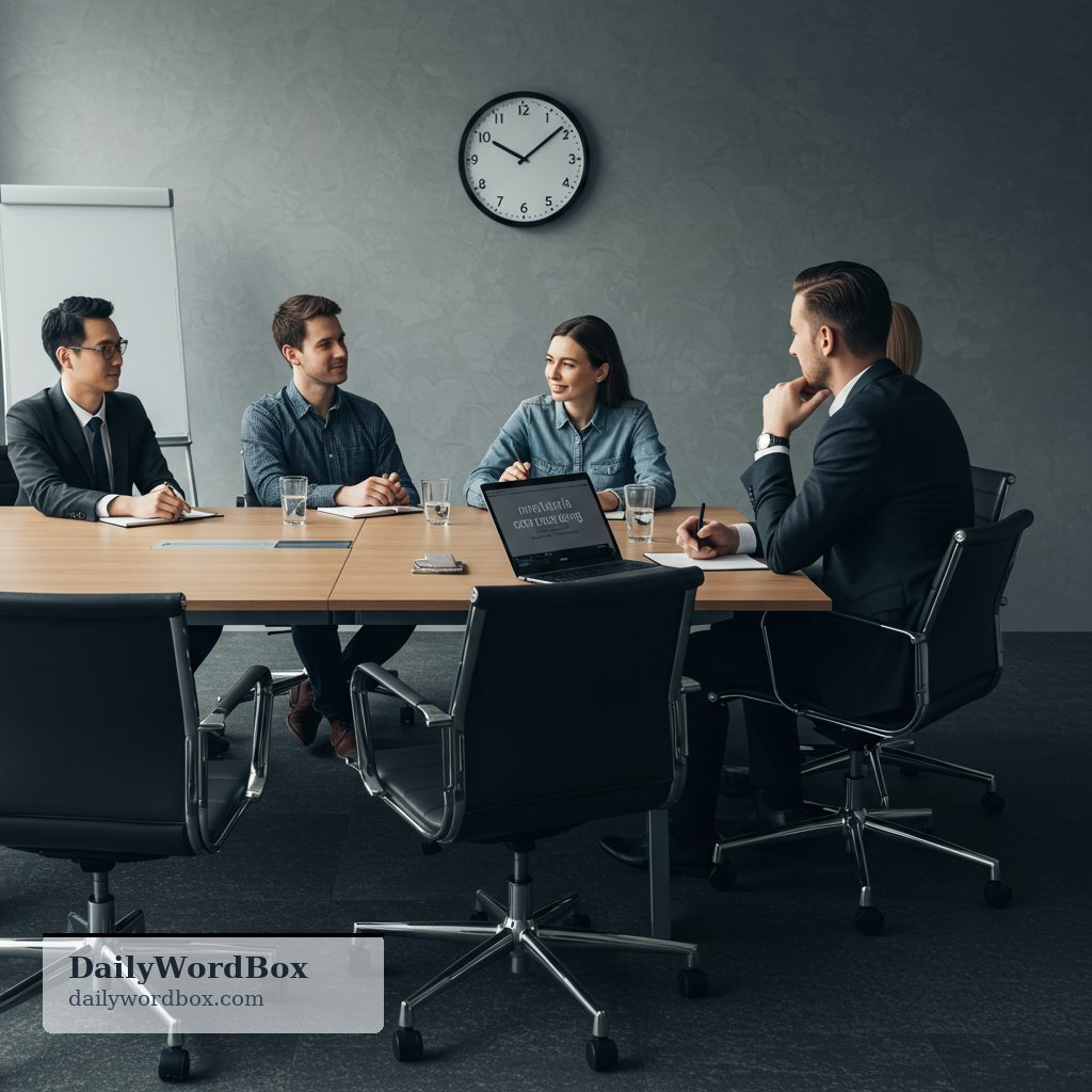 miss a meeting: to not attend a scheduled meeting