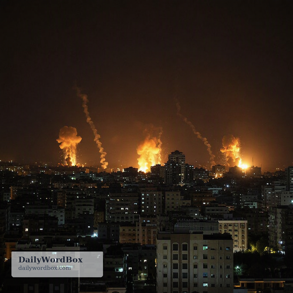 multiple blasts: Several loud, sudden noises or explosions, often occurring in quick succession.
