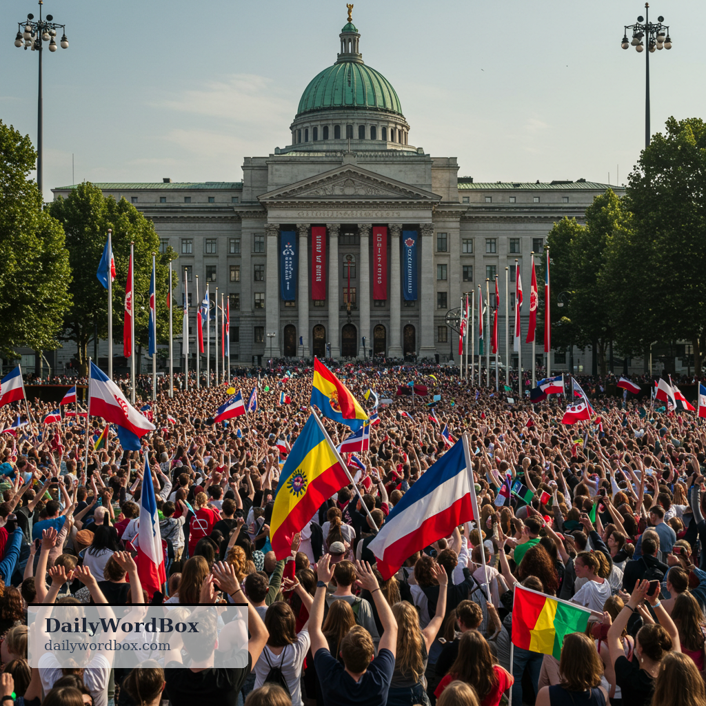 nationalism: Strong support for and loyalty to one’s nation, especially by putting national interests first.