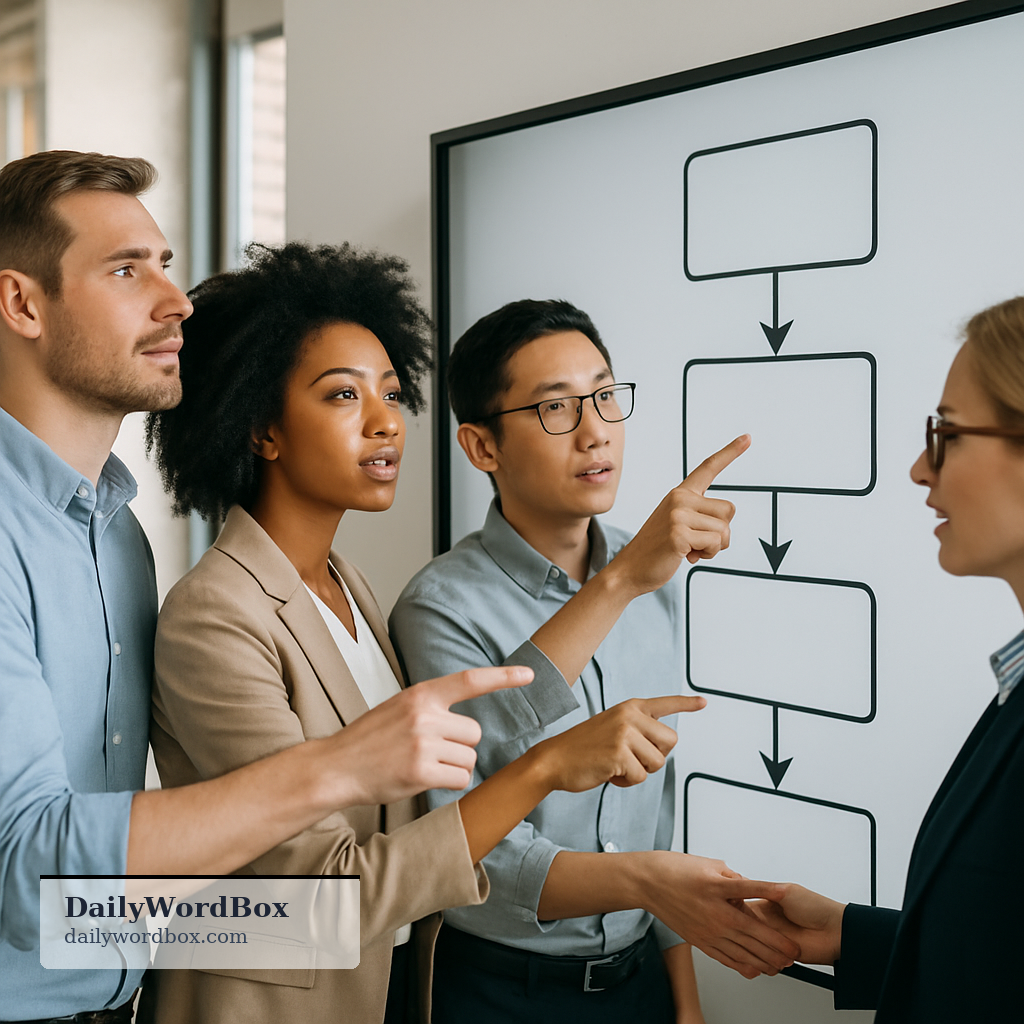 next steps: The actions, procedures, or stages that immediately follow a current one, usually in a sequence towards a goal o…