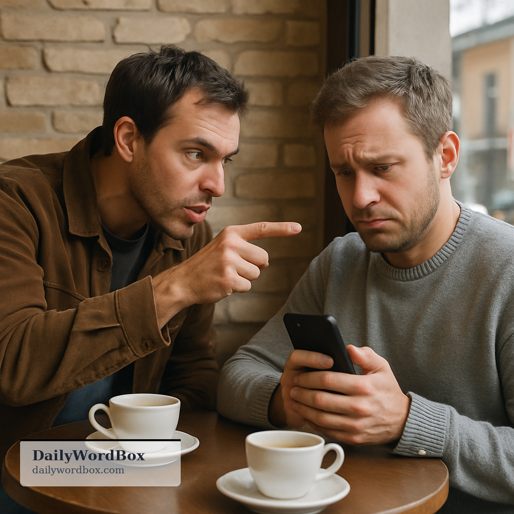 nosy: Nosy describes someone who is too interested in other people’s private business.