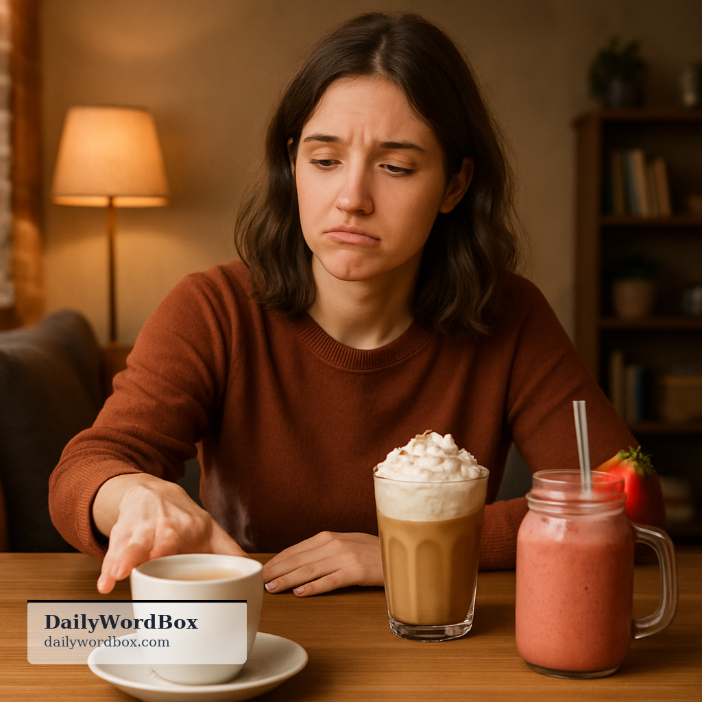 not my cup of tea: Something you do not like or are not interested in.
