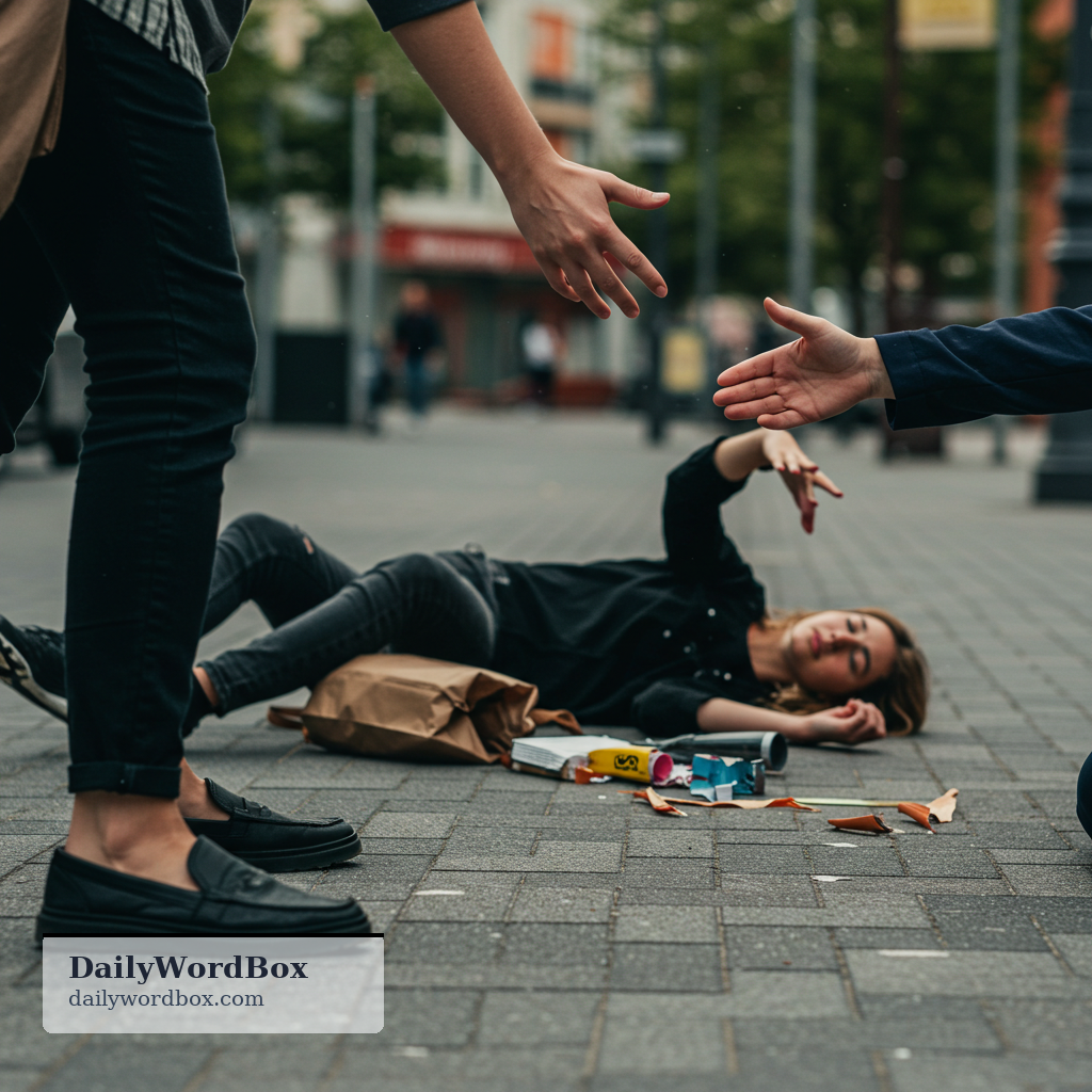 offer help: to say you are willing to help someone; to make assistance available