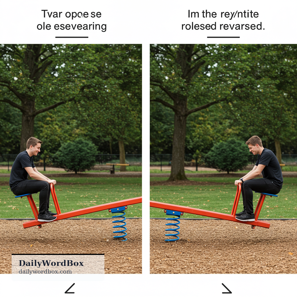 on the other foot: The situation has reversed, putting someone in the opposite position, often one of disadvantage.