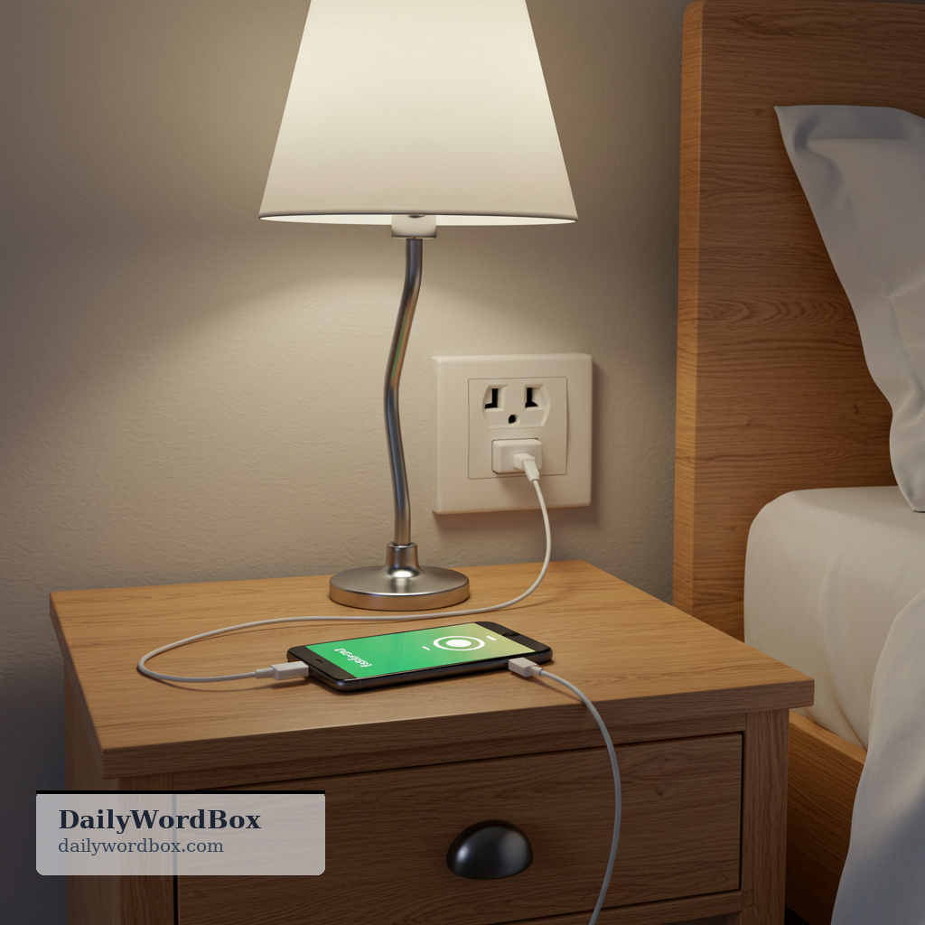 phone charger: a device used to recharge a mobile phone’s battery