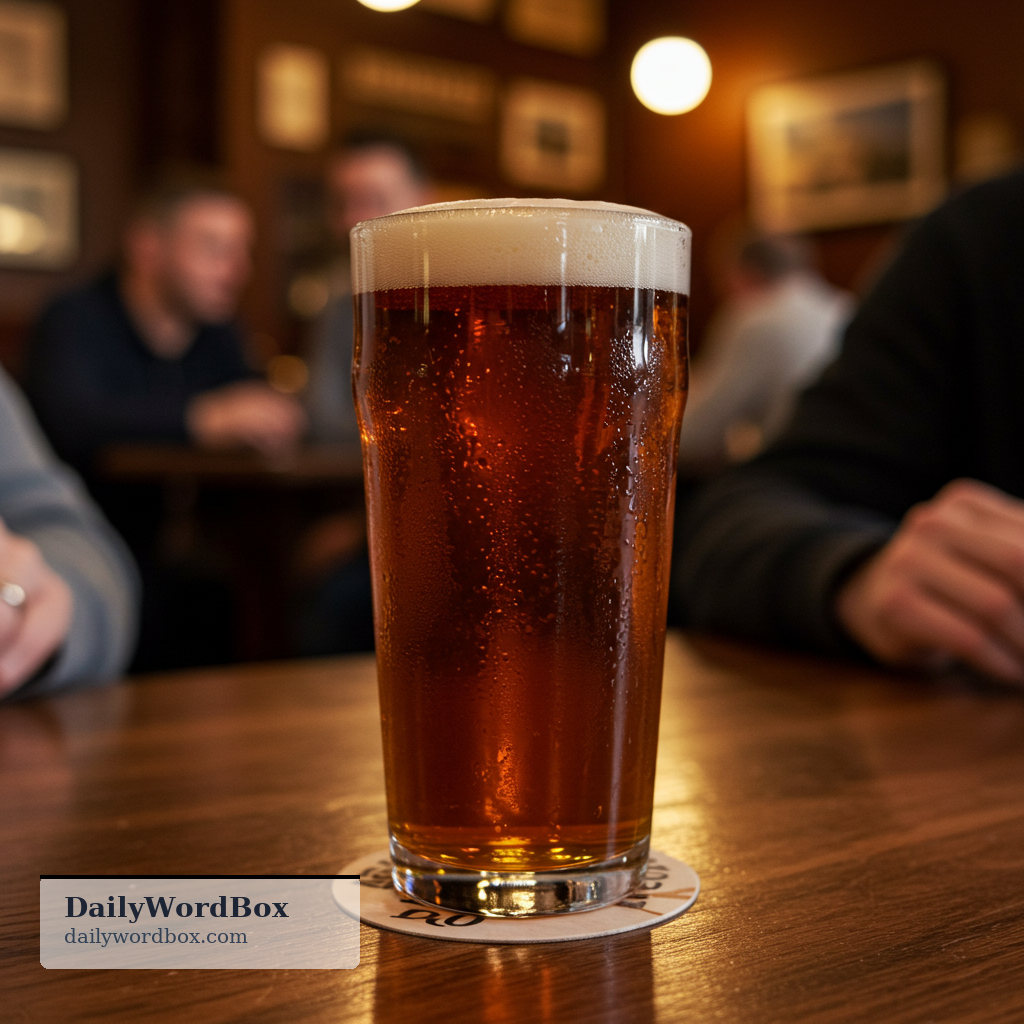 pint: the amount of liquid contained in a pint-sized container; a pint of a drink