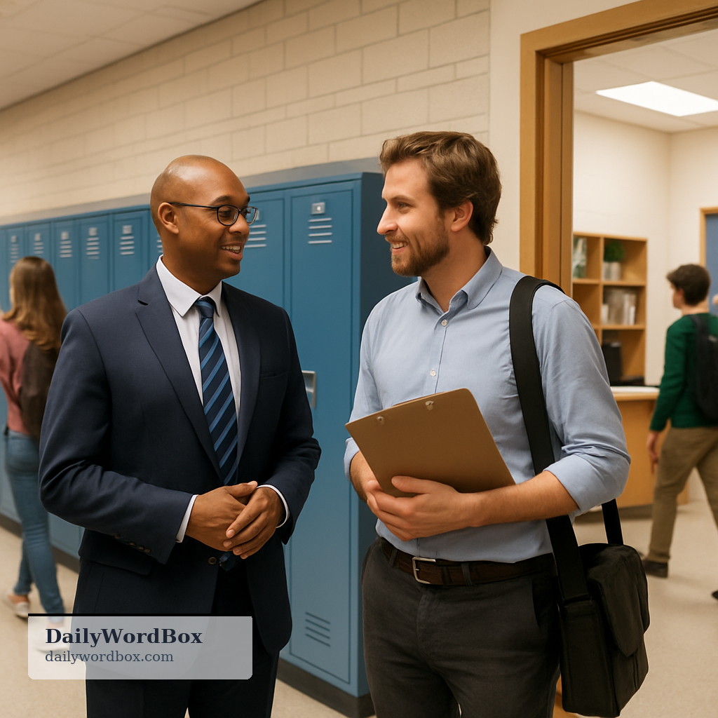 principal: the head of a school