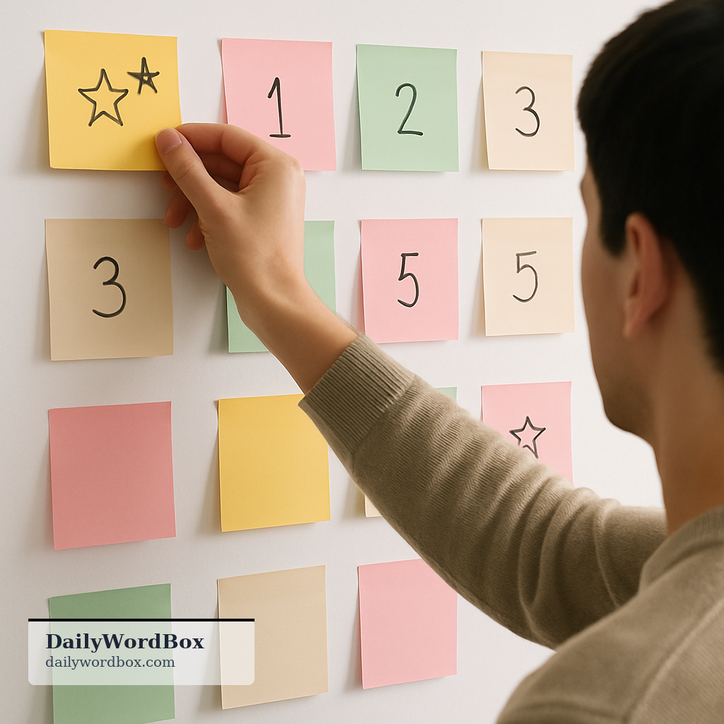 priority list: A list of tasks, items, or goals arranged in order of their importance or urgency.