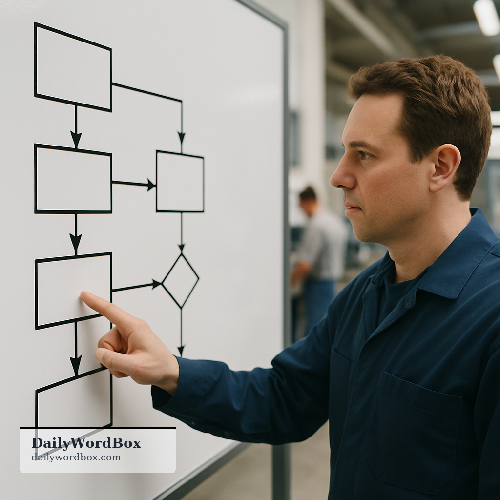 procedure: A series of actions that are carried out in a specific order or manner, especially an established or official way…
