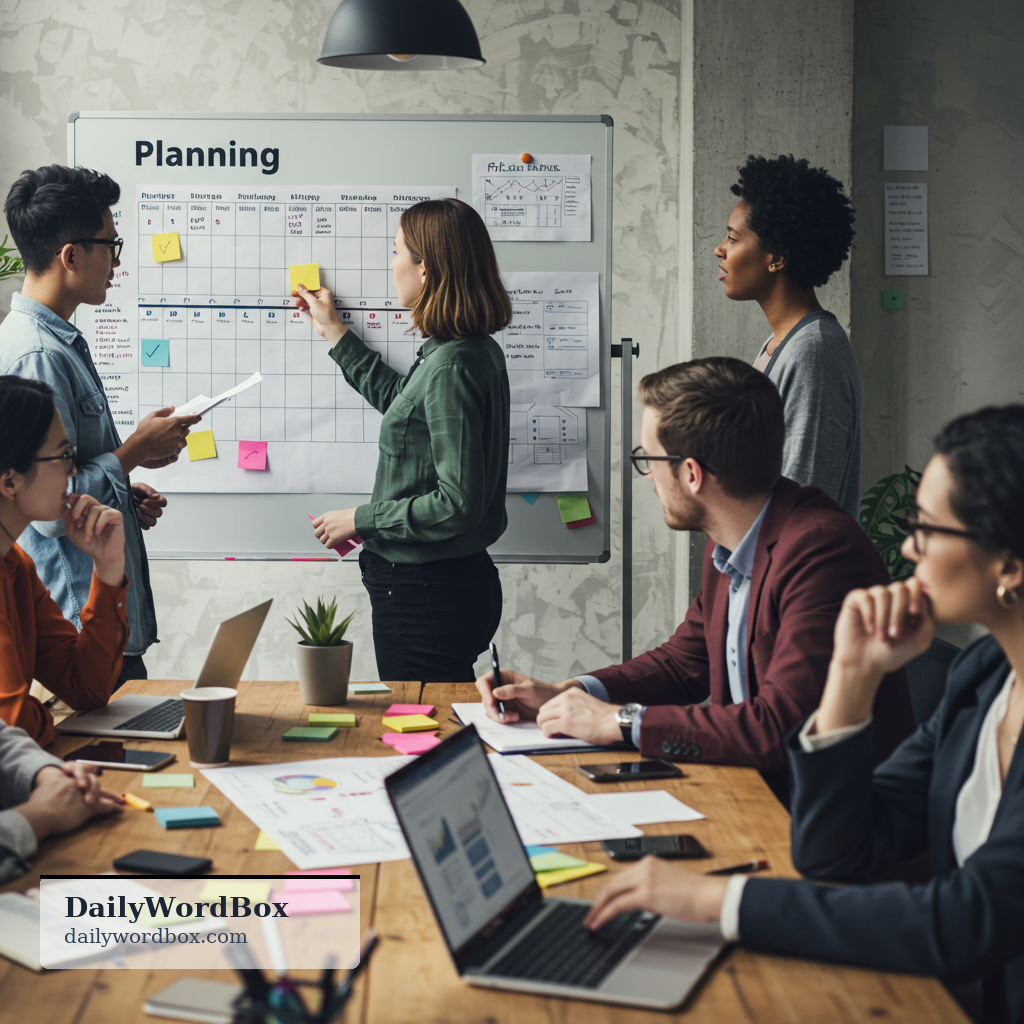 put a plan into action: to start doing a plan so it begins to happen in real life