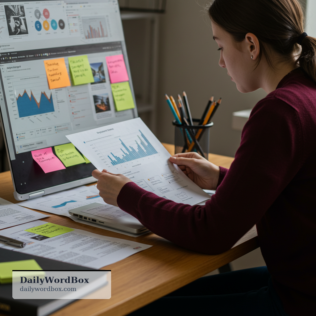 put together: To create or prepare something by organizing information, ideas, or materials.