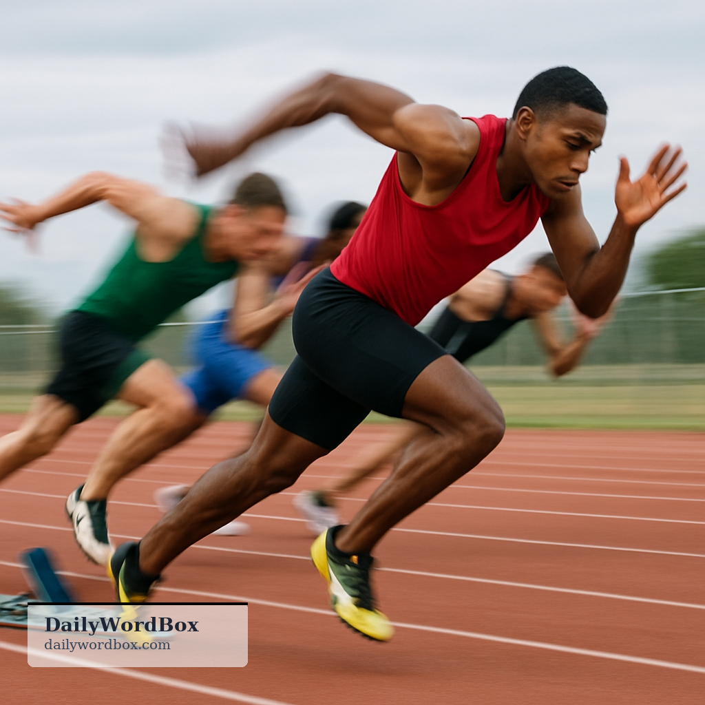 quick off the mark: Reacting faster than other people in a situation.