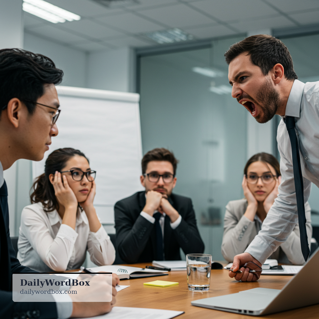 raise your voice: to speak louder than normal, often because you are angry or trying to be heard