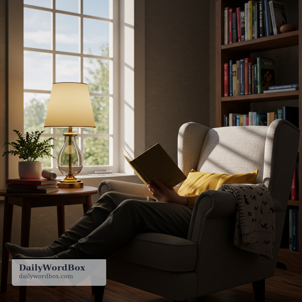 read a book: to look at and understand the words in a book for information or enjoyment