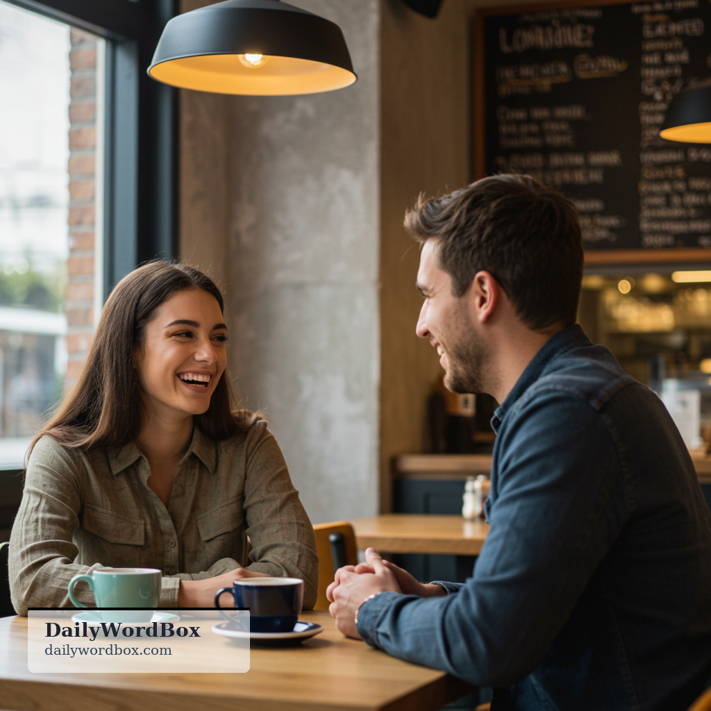 rizz: a confident, smooth style of speaking or behaving that makes a good romantic impression