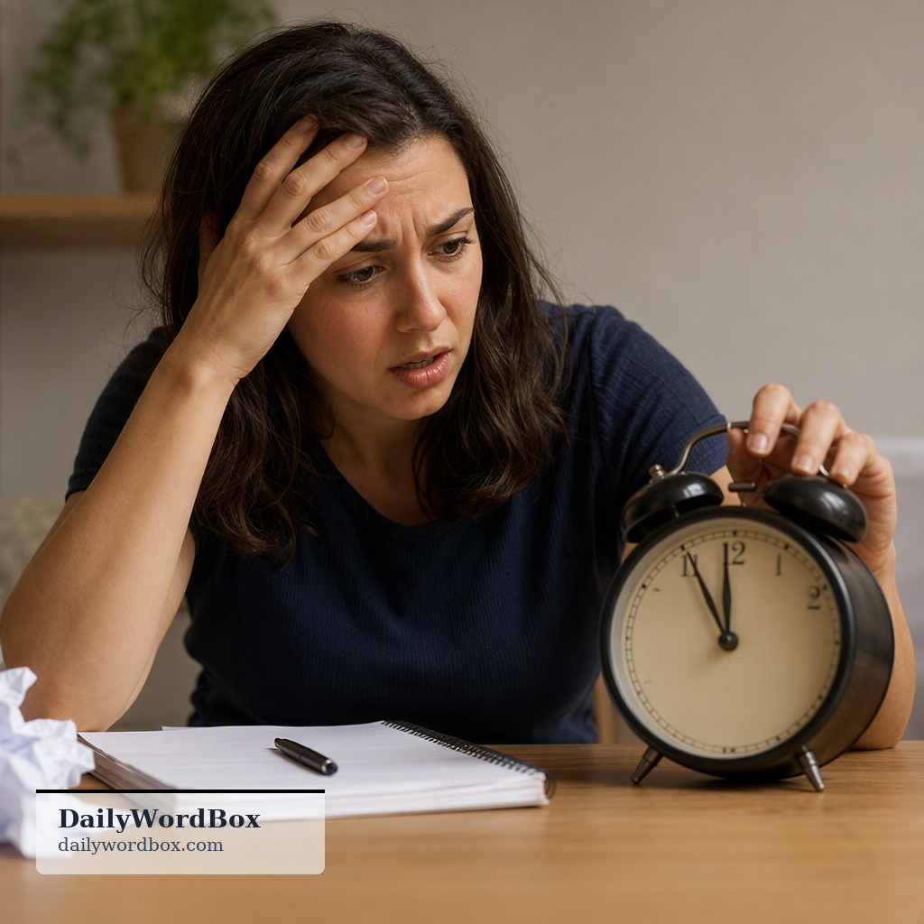 run out of time: To no longer have enough time available to complete something or do what is needed.