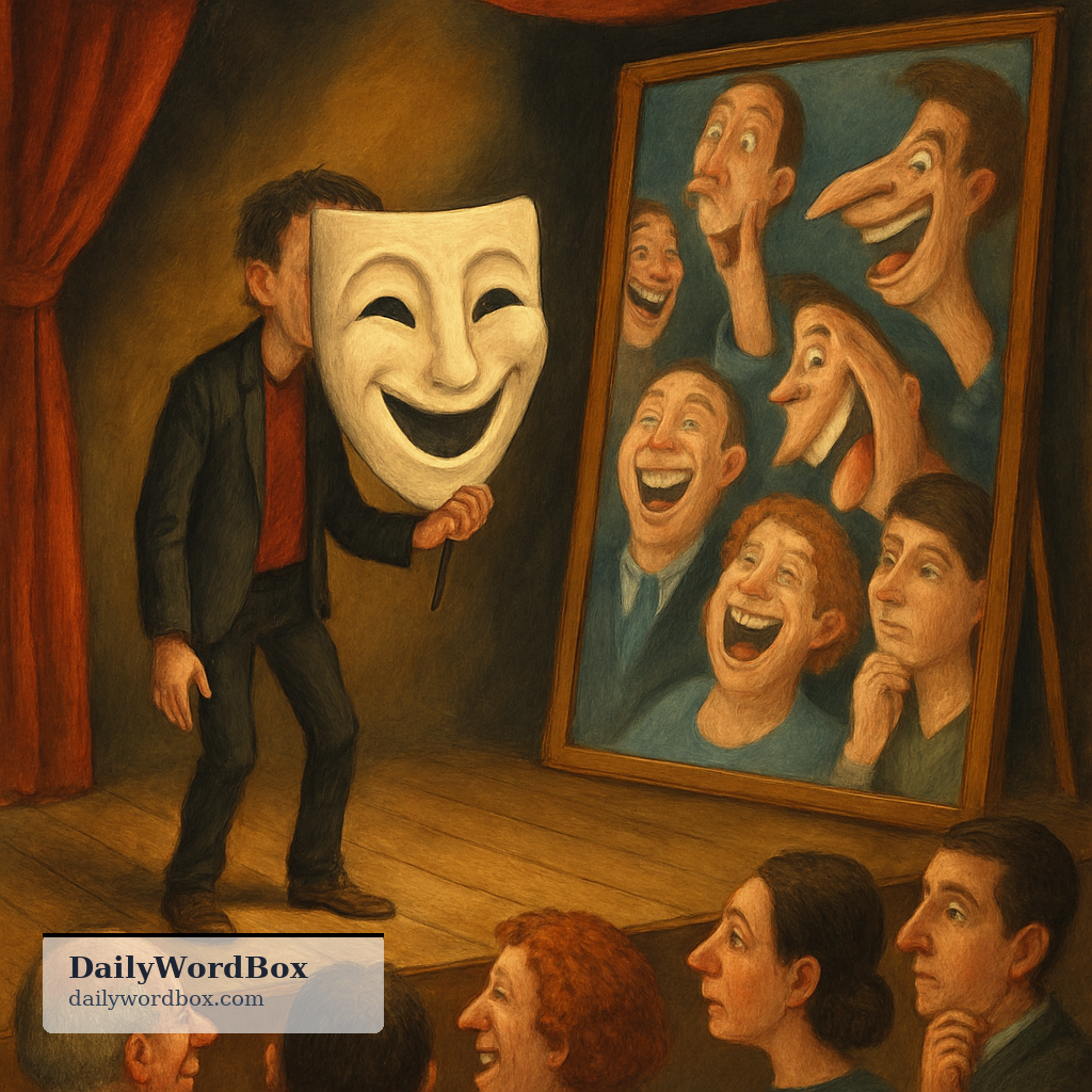 satire: a type of writing, film, or art that uses humor, irony, and exaggeration to criticize people, politics, or society