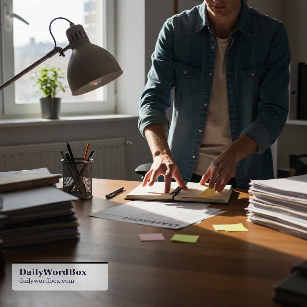 set about: to start doing something, especially in a determined and organized way
