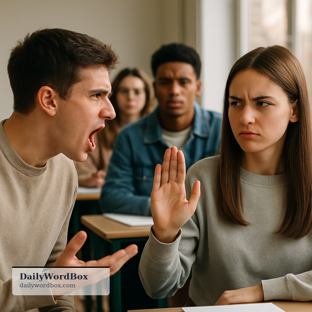 shut up: To shut up means to stop talking or to close something tightly so it can’t open.